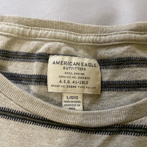 American Eagle striped t-shirt - Picture 2 of 3